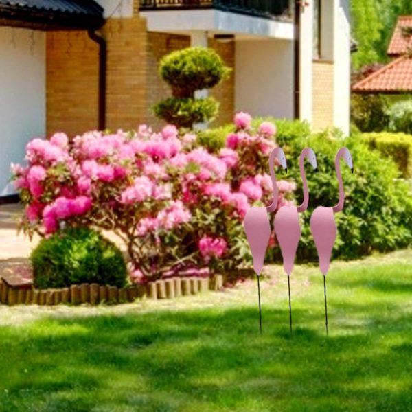 Lys rosa-flamingo dekorasjon