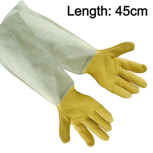 1 par havehandsker - XL (guld)