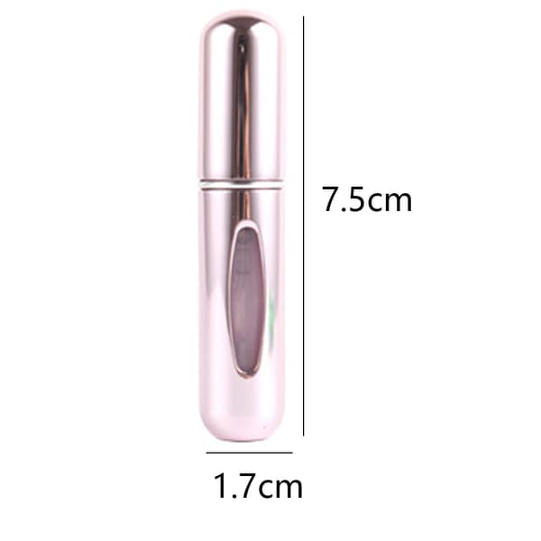 8 stk. påfyllbar sprayflaske parfymeflaske – glitter