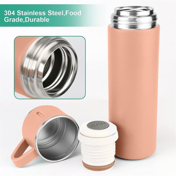 1 stk. termokop - Pink - 500 ml
