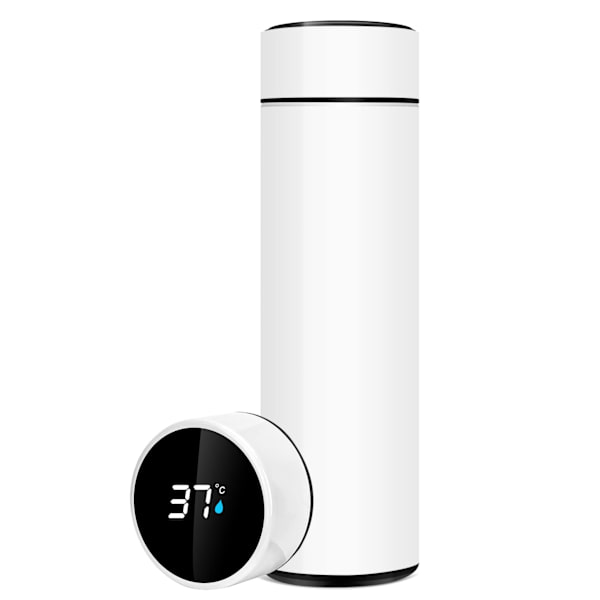 Termosmugg Smart Temperaturmätning-Digital Display-Vit 500ml