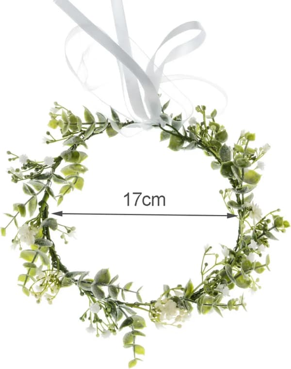 Blomsterkrans hår håraccessoarer blommor