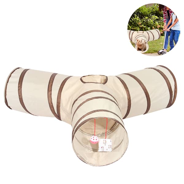 Y-type 65*65*25 trevejs ringende papir kattekanal - kaffe + ris