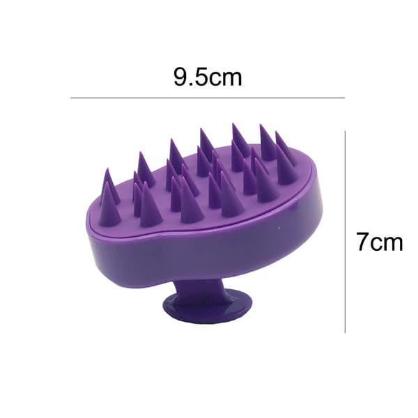 Shampoo Børste Massage Shampoo Kam - Lilla