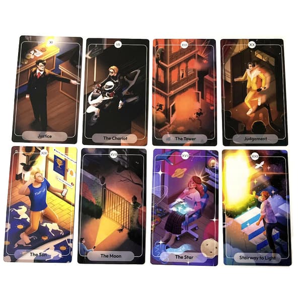 2 x 7 cm 78-korts Tarotdæk (78 Stories Tarot)