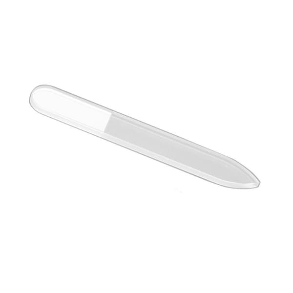 1 st transparent nagelfil (spetsig typ (inklusive förvaringslåda))