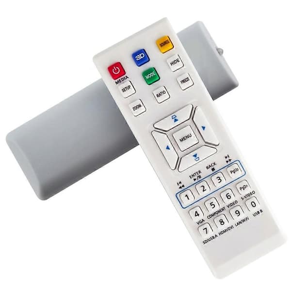 Lille erstatningsfjernbetjening til E-26091 E-26171 E152D EV-S60H projektorcontroller