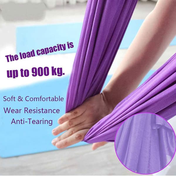 Børns elastiske gynge 100*280CM rød