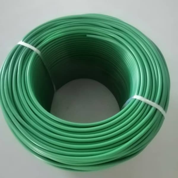 PVC-trädslang, flexibel grön trädgårdsbindning för fruktträd, växter och vinstöd