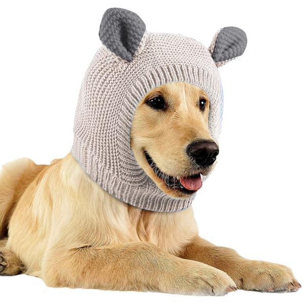 Vinterhuvudskydd för husdjur - Beige