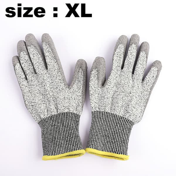 1 pari viiltosuojakäsineitä - XL