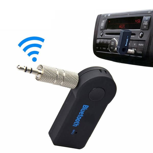 3,5 mm Bluetooth-adapter, trådløs Bluetooth-mottaker for bil, lydkonverterer
