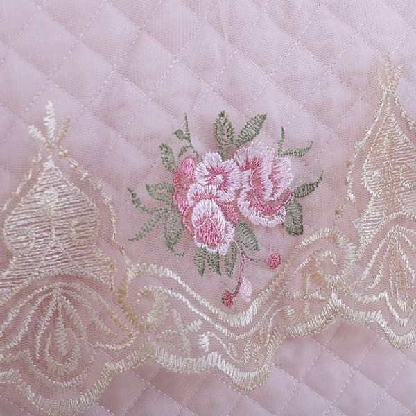 Blondedeksel til vaskemaskin - Lys rosa