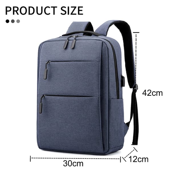 15,6 tommer laptop taske - mørkeblå