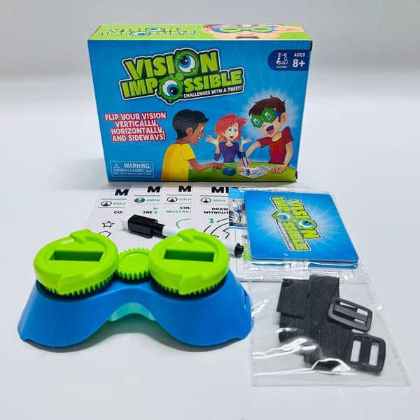 Vision Impossible Inversion Goggles – 360-graders justerbart flip-linse udfordringsspil