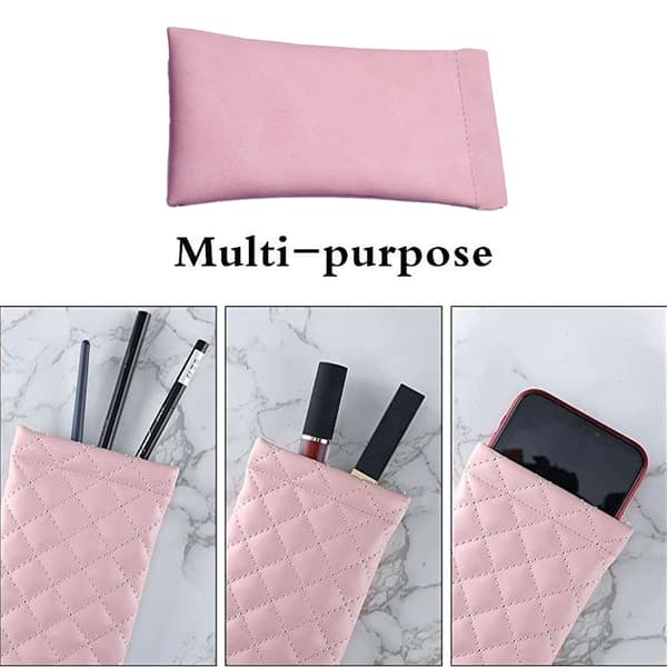 2 stk. solbrilleopbevaringspose - Pink
