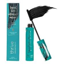 Thrive Causemetics Liquid Mascara: Långvarig, förlängande, klumpfri, allergivänlig (Svart)