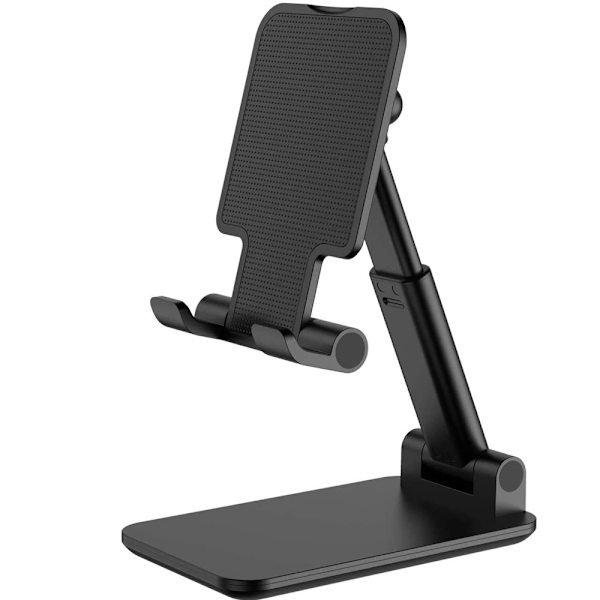 CCT9-2 Sammenfoldelig telefonholder - Svampetelefonversion Sort