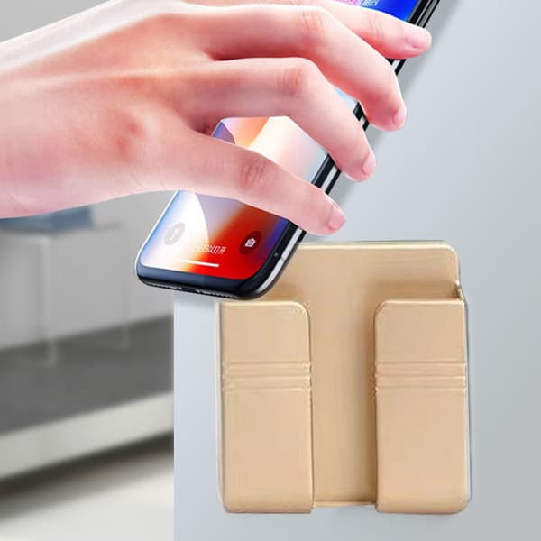 6 stk. mobiltelefon opladerbaseholder - Guld