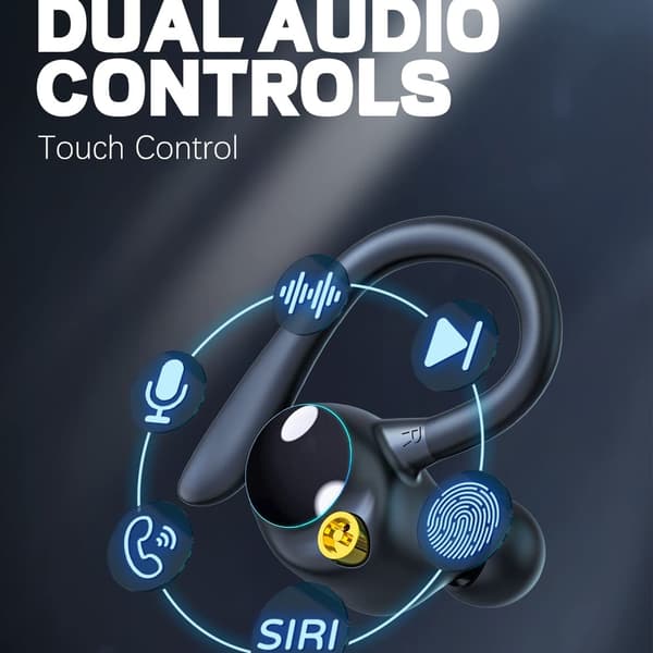 Trådløst Bluetooth-headset-YYK-ANC TWS(Q23)Sort