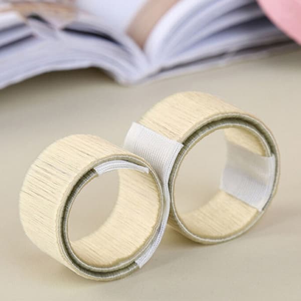 2 kpl hiuslenkki-026 Beige