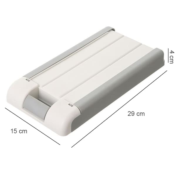 29*15*4CM Skrivebordsskuffe Oppbevaringsboks - Ask