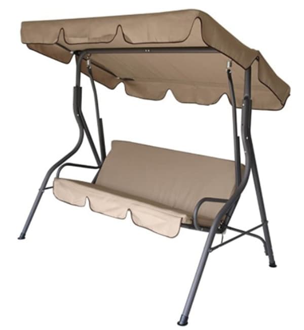 Beige - Terassikeinun istuinpäällinen