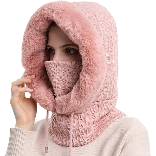 Koldbeskyttelseshue-Pink