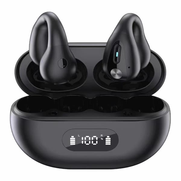 BH12 Svart-5.3 Bluetooth-headset