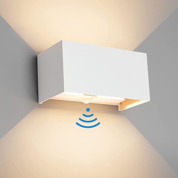 Utomhus induktionsvägglampa - vit induktionsstil