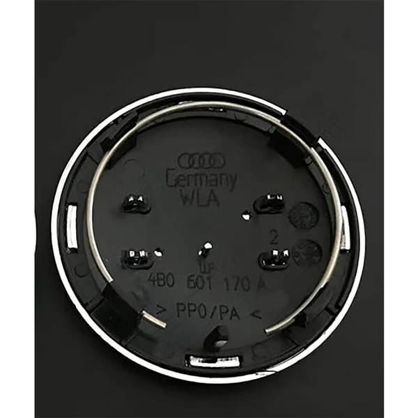 4 STK Audi hjulkapsel logo-60