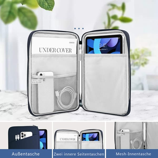 Opbevaringstaske - 11 tommer - mørkeblå