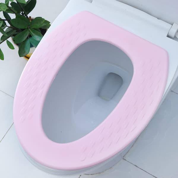 EVA vanntett toalettsete - rosa striper