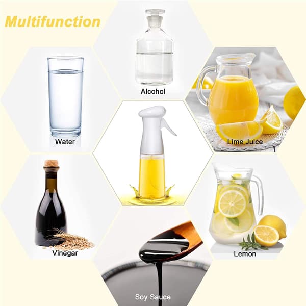 200 ml glassoljeflaske - hvit