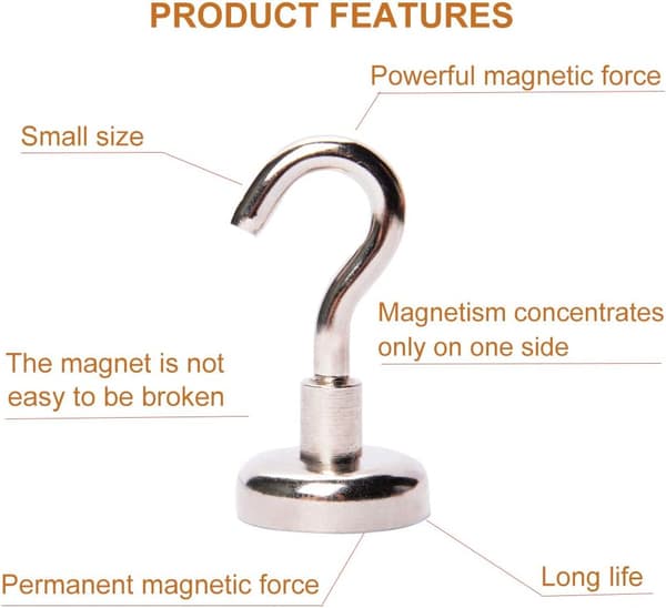 25 stk magnetkrok-D16