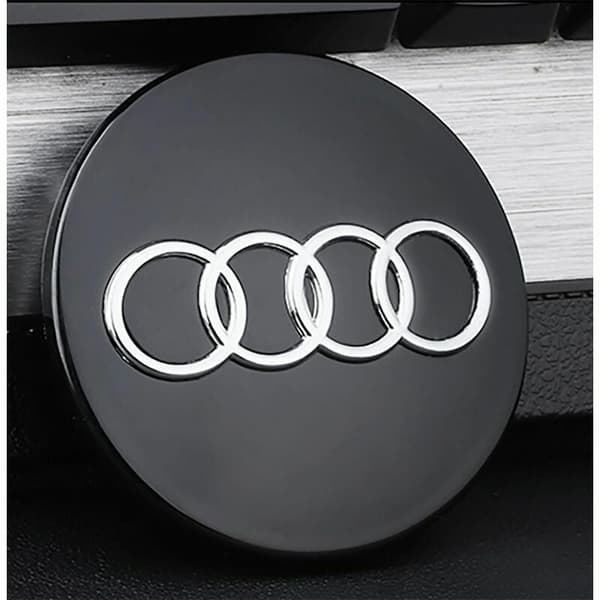 4 STK Audi hjulkapsel logo-60