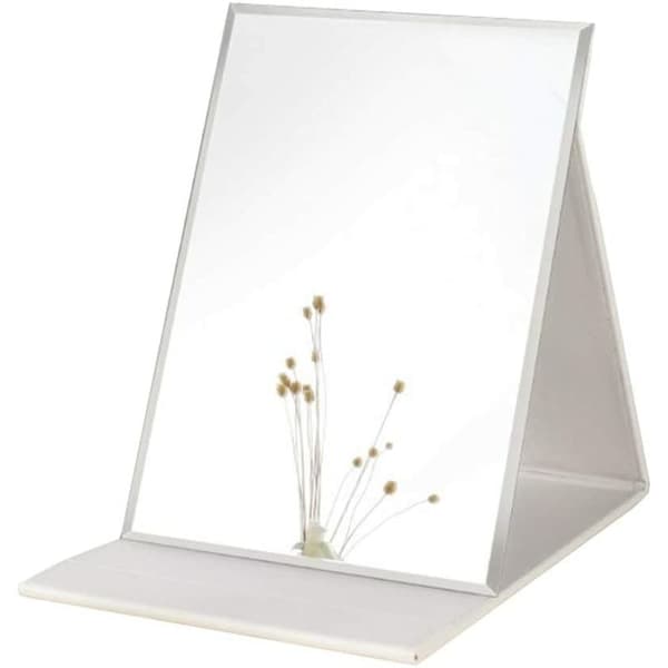 Vit extra stor sminkspegel (26cm*18cm) kostnadseffektiv
