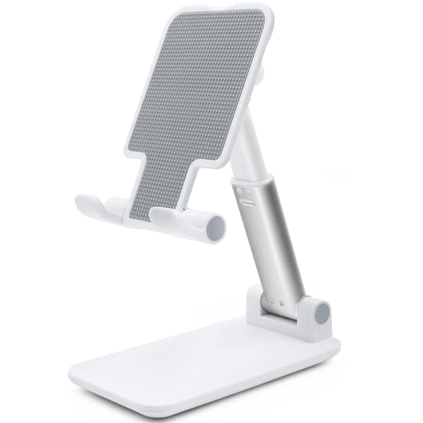 CCT9-2 Sammenfoldelig Telefonholder-Svamp Telefonversion Hvid