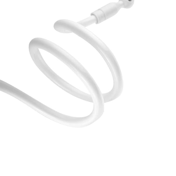 Lat telefonholder - Hvit [Spiralbase] Mobiltelefonmodell 80cm