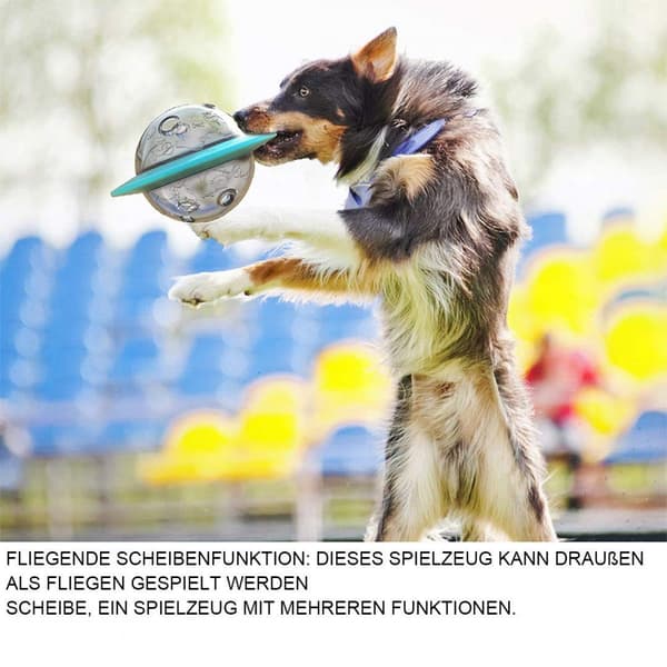 Blå Snackball Slikkugle til Hunde Snackball