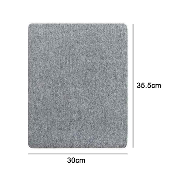 12*14 (30*35.5cm) Filt strygning