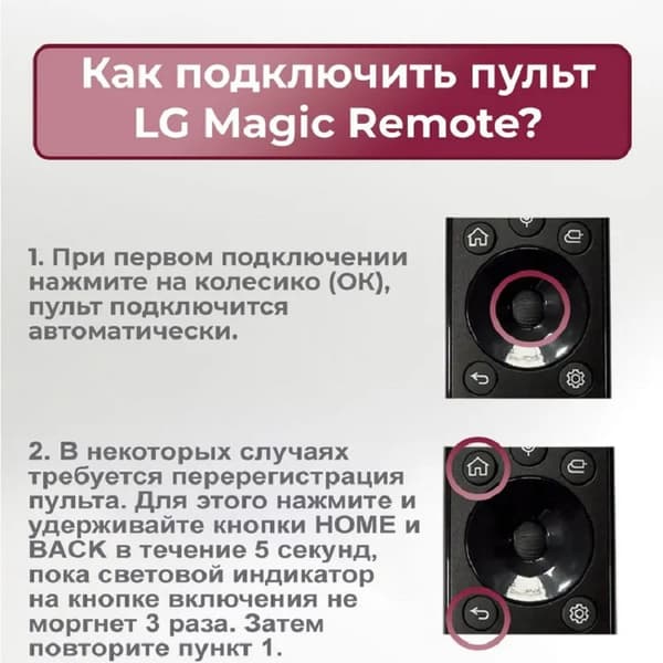 MR22GA/MR22GN är lämplig för LG Magic Voice Remote.