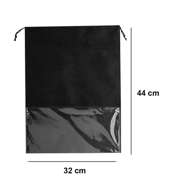 20 stk skooppbevaringspose - 32*44CM svart