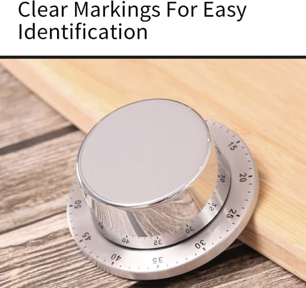 Tidsstyring Vækkeur Magnetisk---Sølv