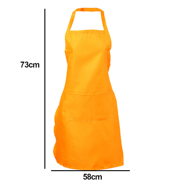 Arbetsförkläde - Orange