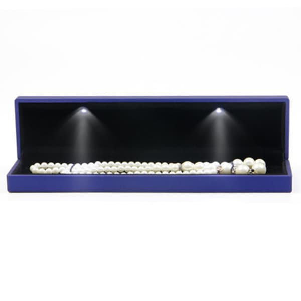 LX-22*5.5*3.5cm lang kjede boks-blå LED lysboks