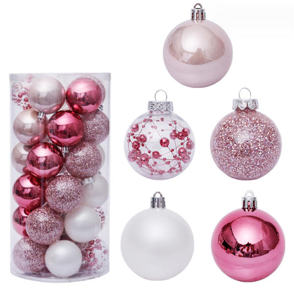 Julepynt-pink