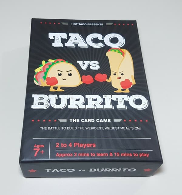 Taco vs Burrito: Strateginen perheystävällinen korttipeli