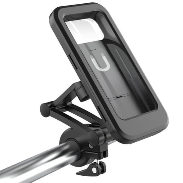 Cykeltelefonhållare - Svart [Förpackad]