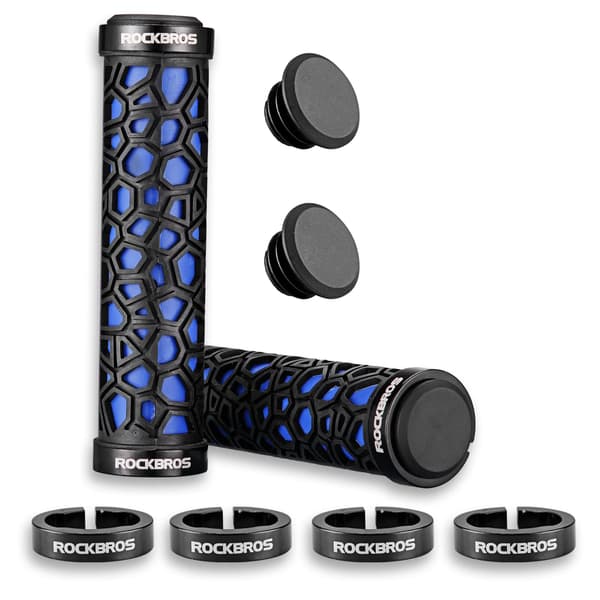 par MTB-styregrep, 2 endestykker, sklisikker 22 mm diameter